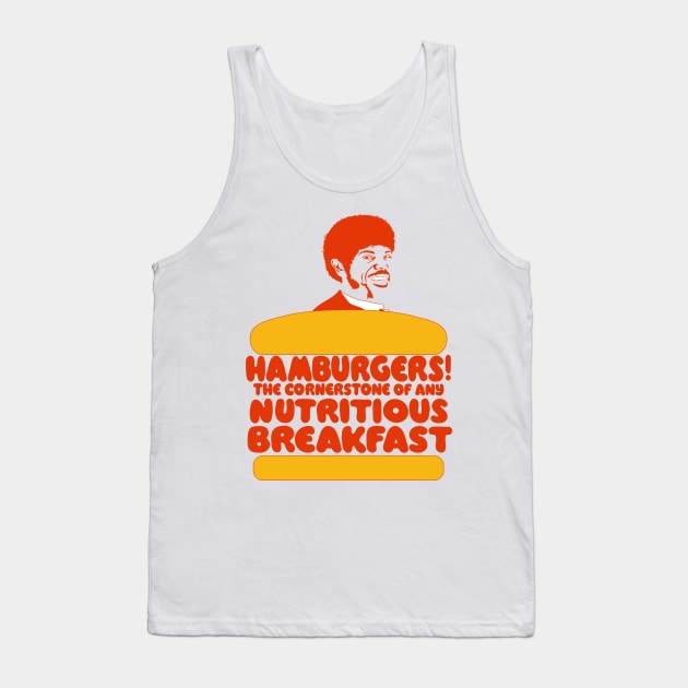 Jules Hamburgers Tank Top by Sharkshock